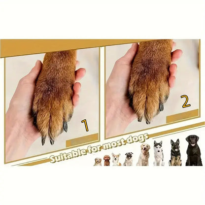 Professional Dog Nail File and Scratch Pad - Stress-Free Claw Trimmer for Home Grooming and Furniture Protection