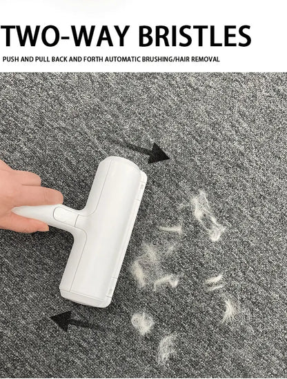 Reusable Pet Hair Remover Roller - Portable Lint Roller for Cats and Dogs - Effective Fur Removal Tool for Furniture, Carpets, and Bedding - Self-Cleaning Design