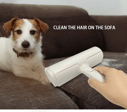 Reusable Pet Hair Remover Roller - Portable Lint Roller for Cats and Dogs - Effective Fur Removal Tool for Furniture, Carpets, and Bedding - Self-Cleaning Design