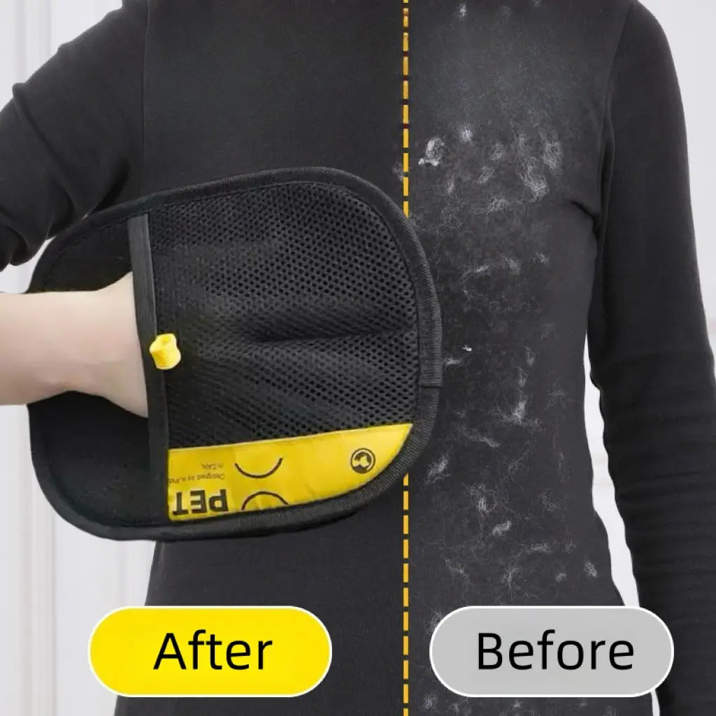 Electrostatic Pet Hair Removal Gloves - Reusable Solution for Cats and Dogs, Ideal for Upholstery, Carpets, and Vehicle Interiors